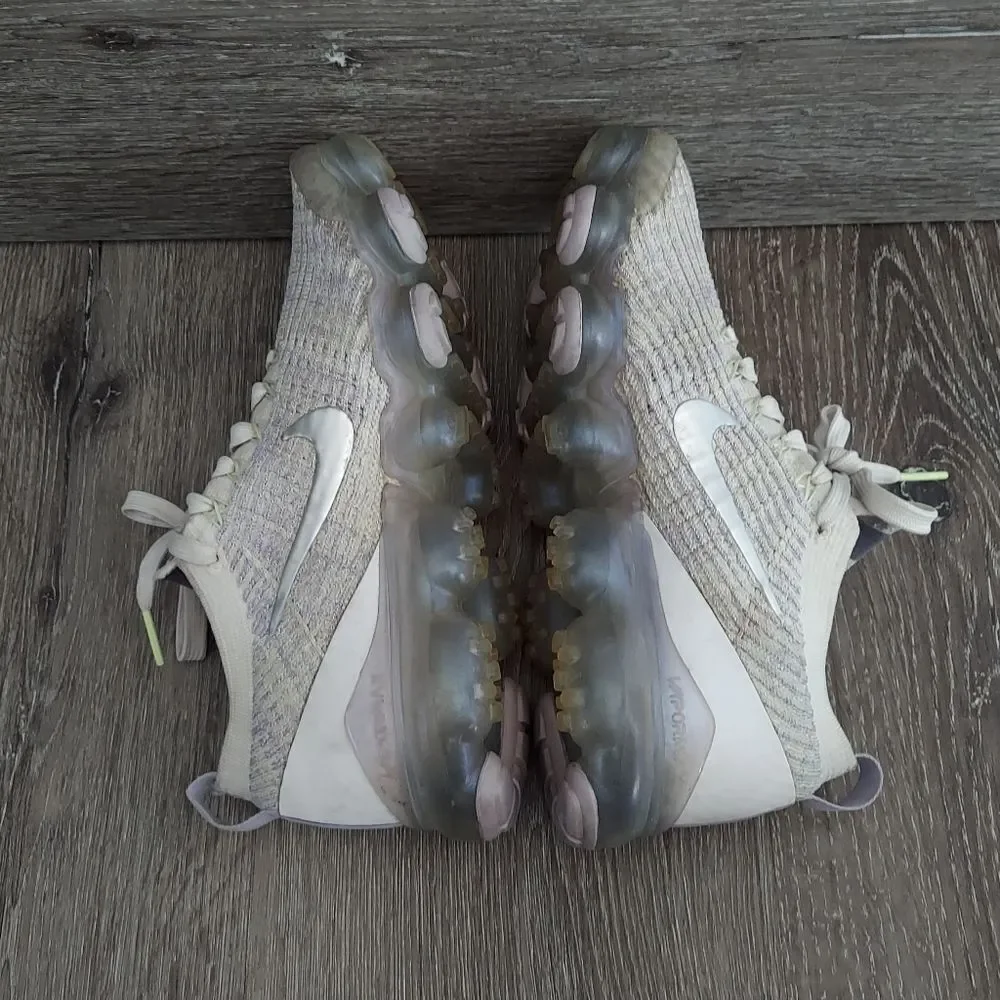 Nike Air VaporMax Flyknit 3 AJ6910-102 White Lilac Green 7.5